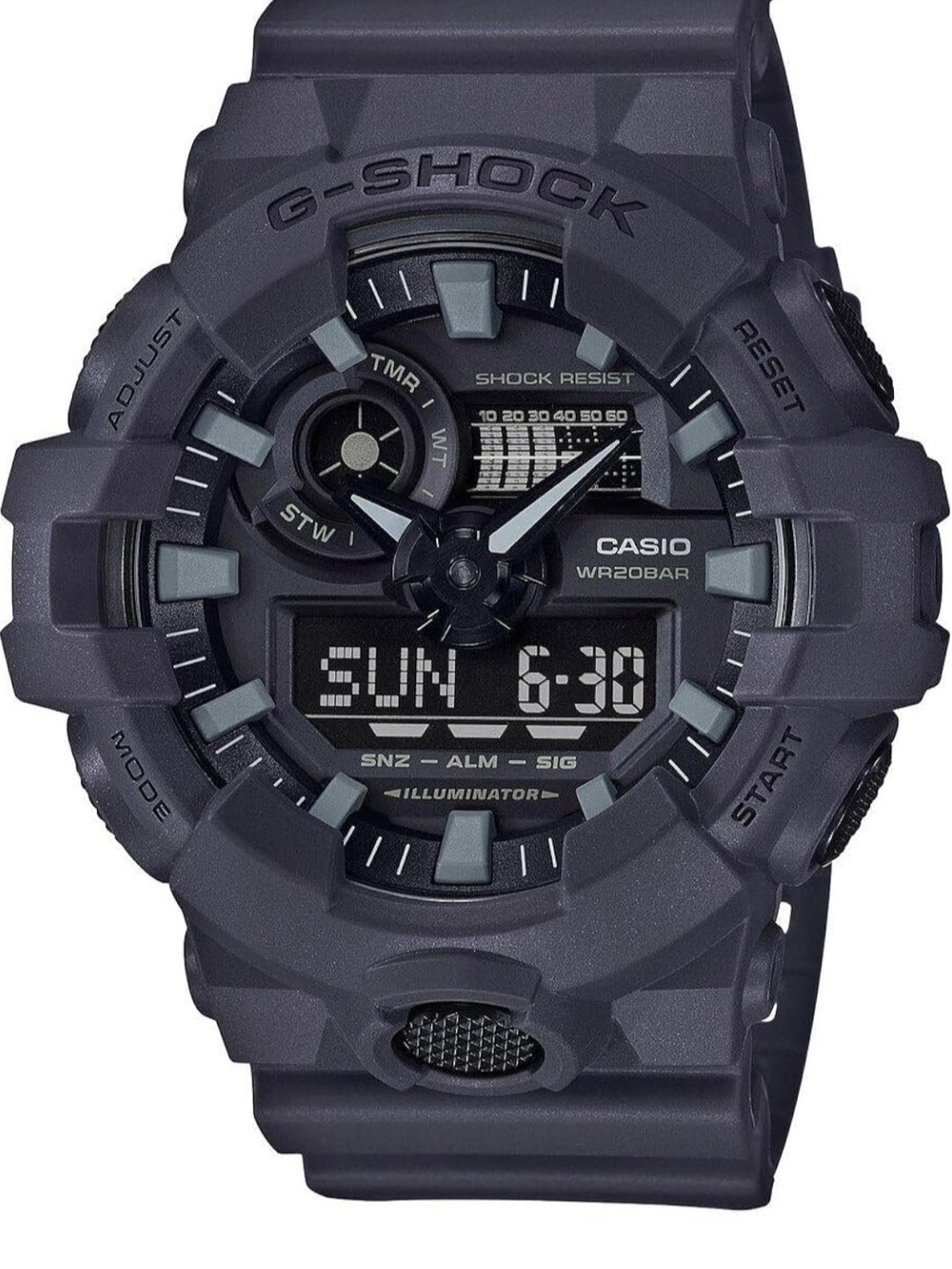 G-Shock Casio Rugged Digital-Analog Watch in Deep Navy